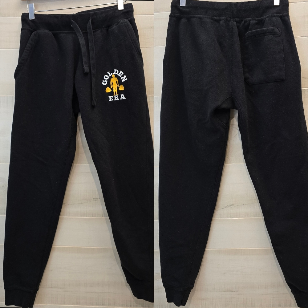 {S} Golden Era Jogger Pants Bodybuilding Weightlifting Powerlifting Bench Squat